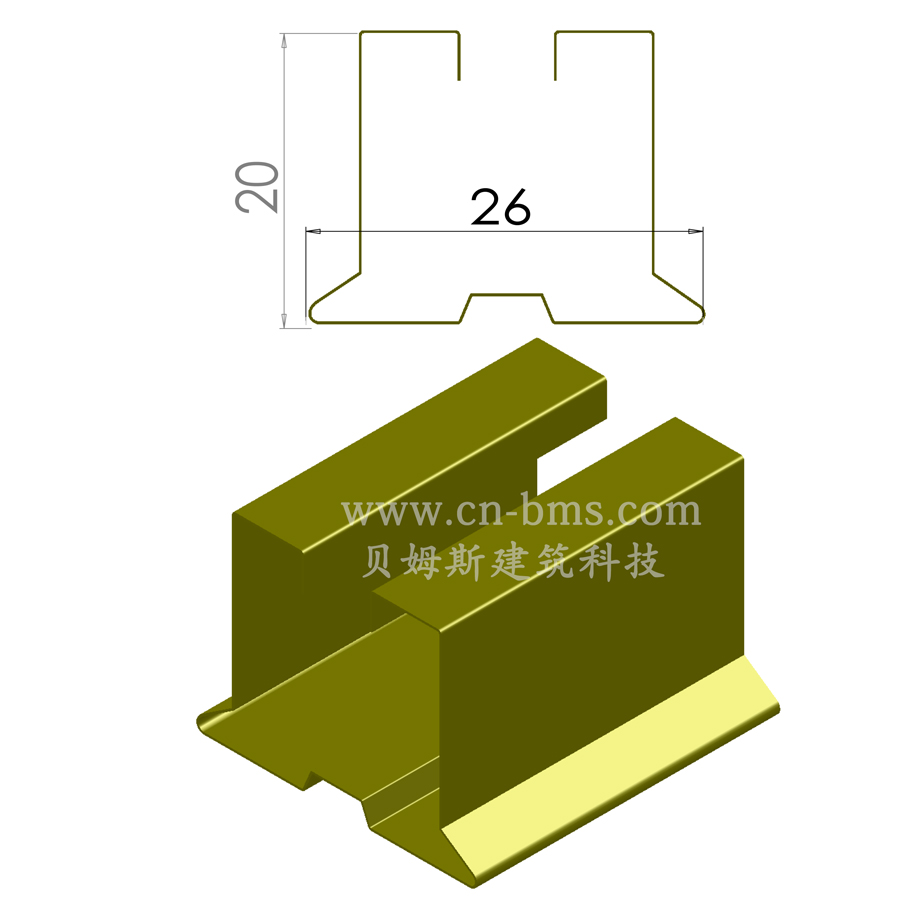 窗导轨YX20-26