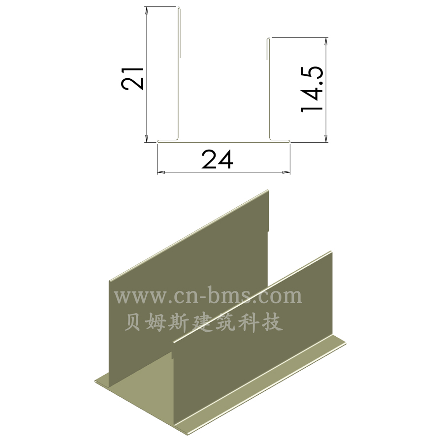 窗导轨YX21-24