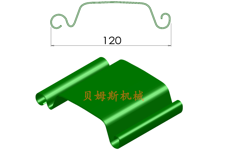 120卷帘门叶片