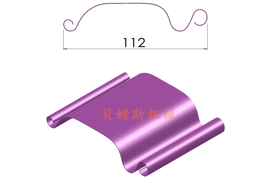 112卷帘门叶片