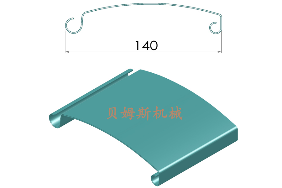 140卷帘门叶片