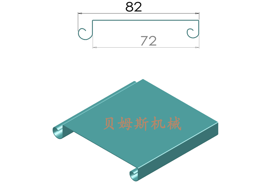 82卷帘门叶片