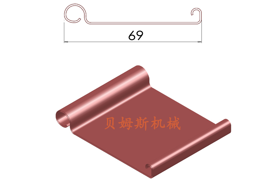 69卷帘门叶片